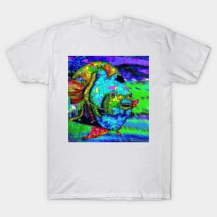 Angel Fish Swimming in the Sea T-Shirt